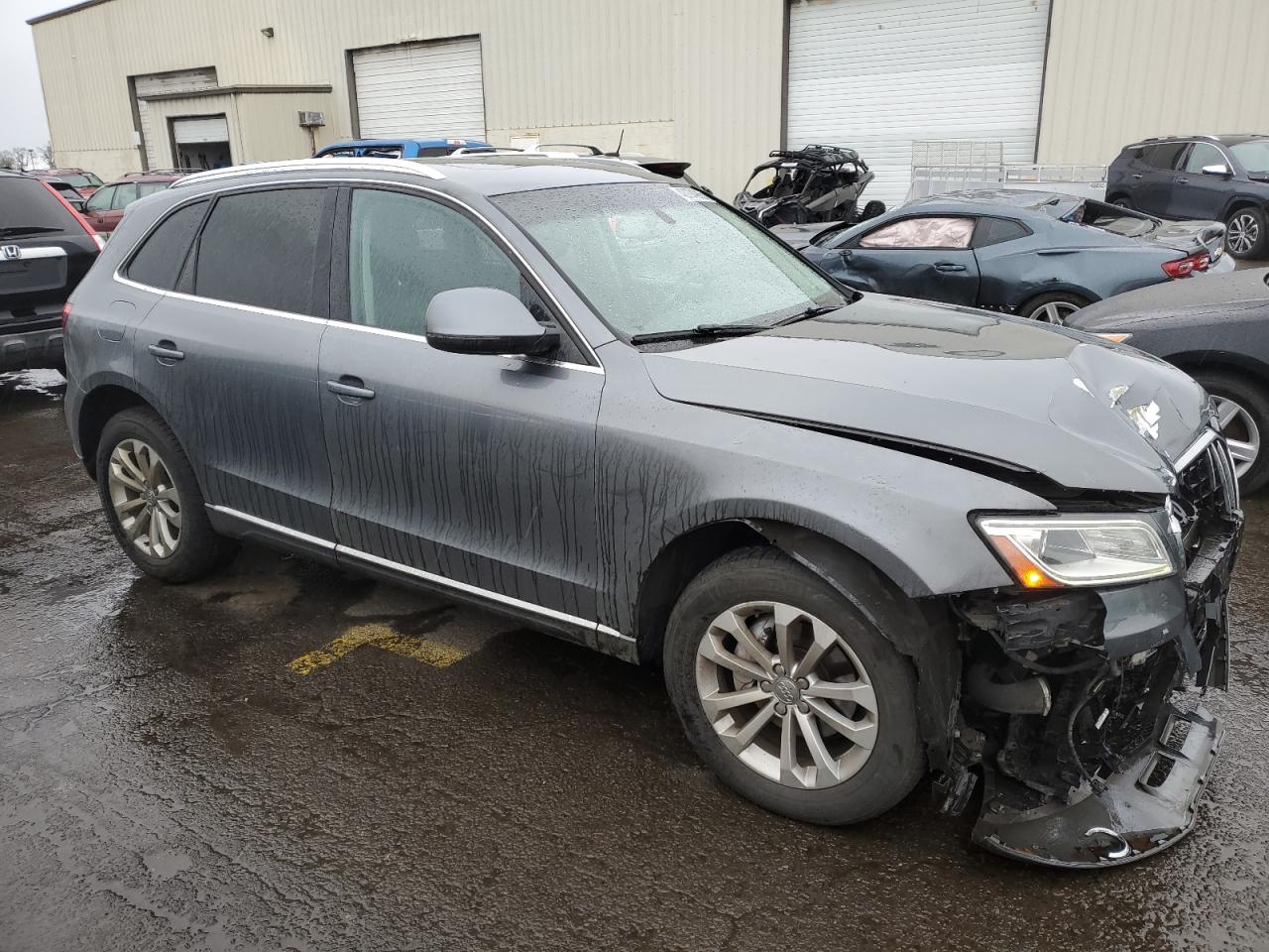 2013 Audi Q5 VIN WA1LFAFP3DA066784 Copart auction photo, front end damage thumbnail 4