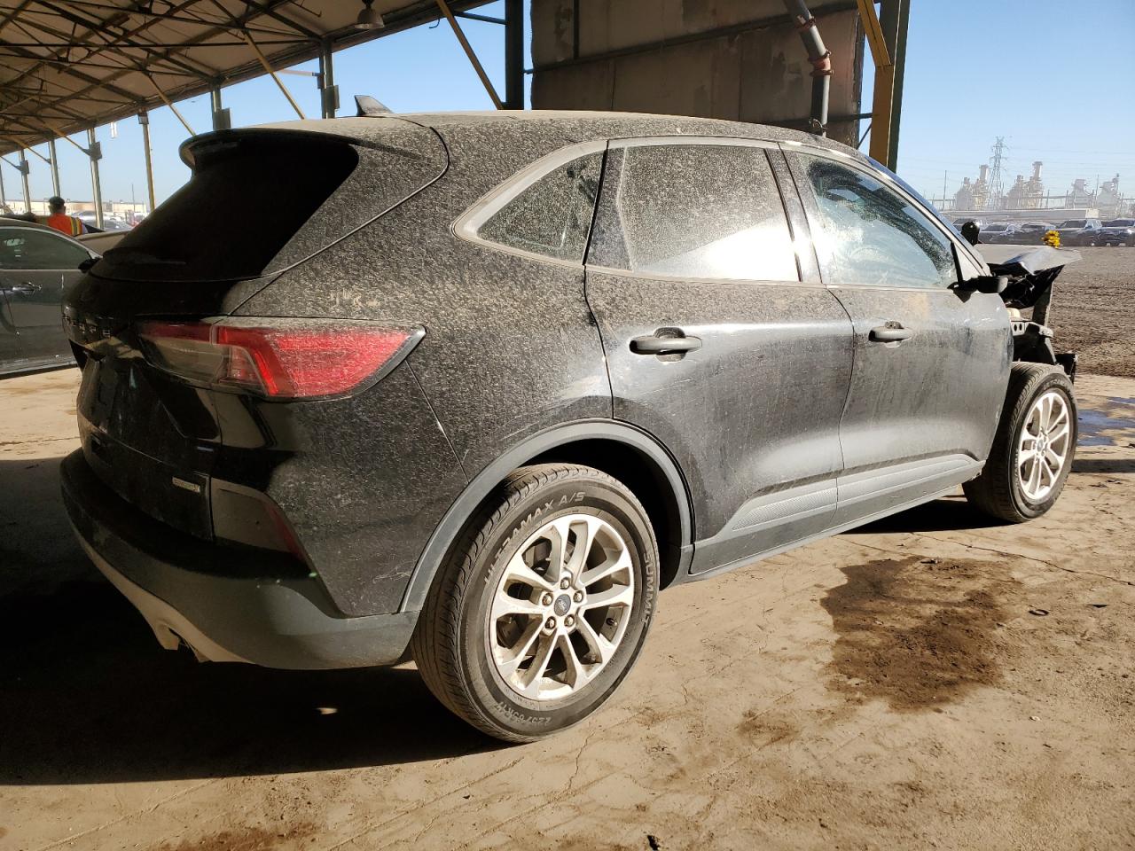2020 Ford Escape VIN 1FMCU0F69LUB70329 Copart auction photo, front end damage thumbnail 3