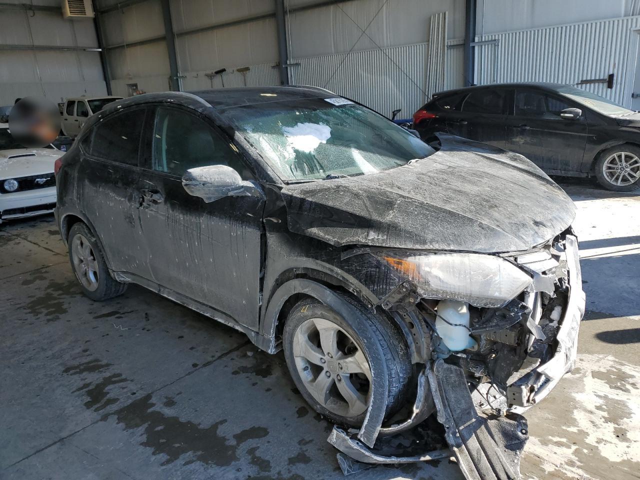 2016 Honda HR-V VIN 3CZRU6H71GM730033 Copart auction photo, front end damage thumbnail 4