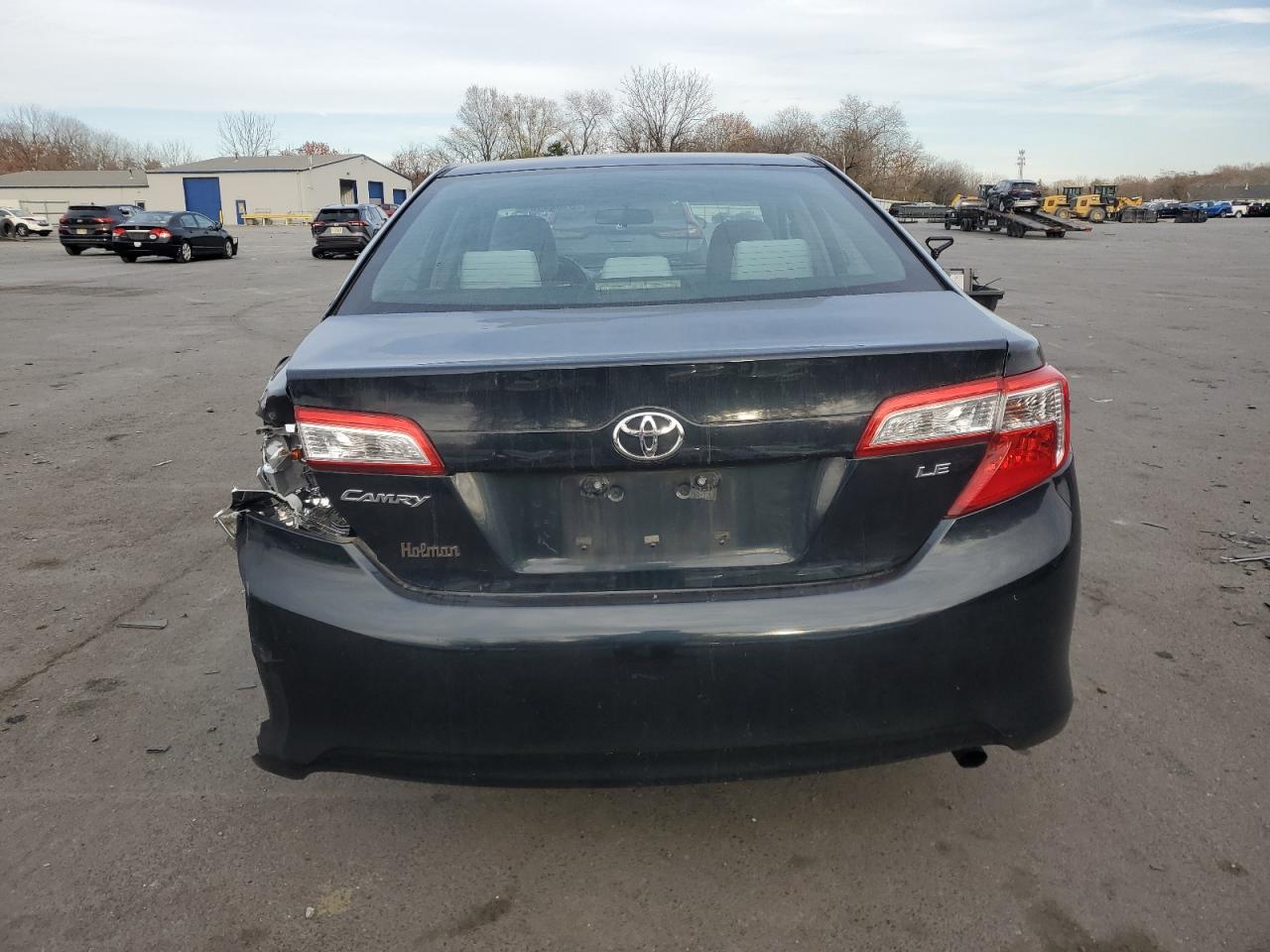 2014 Toyota Camry VIN 4T4BF1FK3ER367126 Copart auction photo, rear end / side damage thumbnail 6
