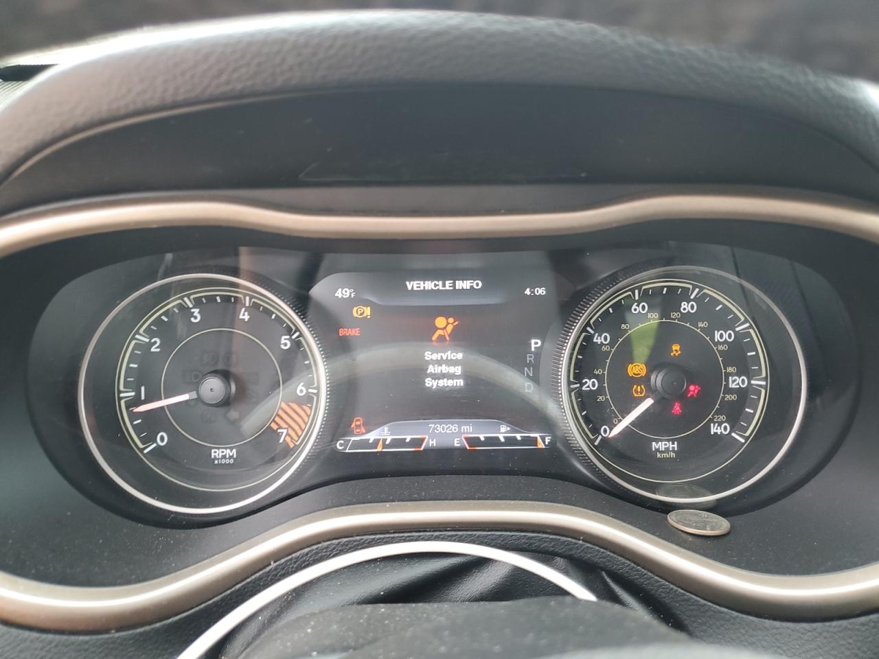 2014 Jeep Grand Cherokee VIN 1C4PJMDB5EW272840 Copart auction photo, rollover damage thumbnail 9