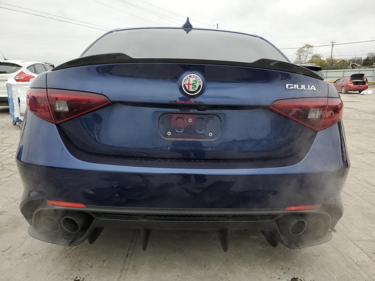 2017 Alfa Romeo Giulia VIN ZARFAEAV0H7548796 Copart auction photo, front end damage thumbnail 6