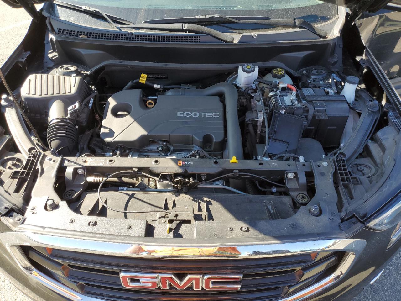 2020 GMC Terrain VIN 3GKALMEV5LL276158 Copart auction photo, side damage thumbnail 14