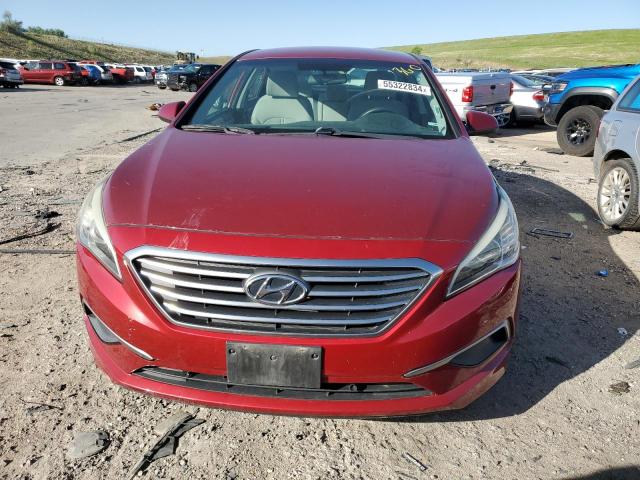 2016 Hyundai Sonata VIN 5NPE24AF3GH417555 Copart auction photo, front end / rear end damage thumbnail 5