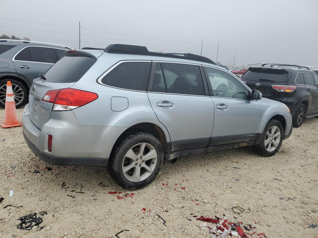 2013 Subaru Outback VIN 4S4BRBCC5D3289344 Copart auction photo, side damage thumbnail 3