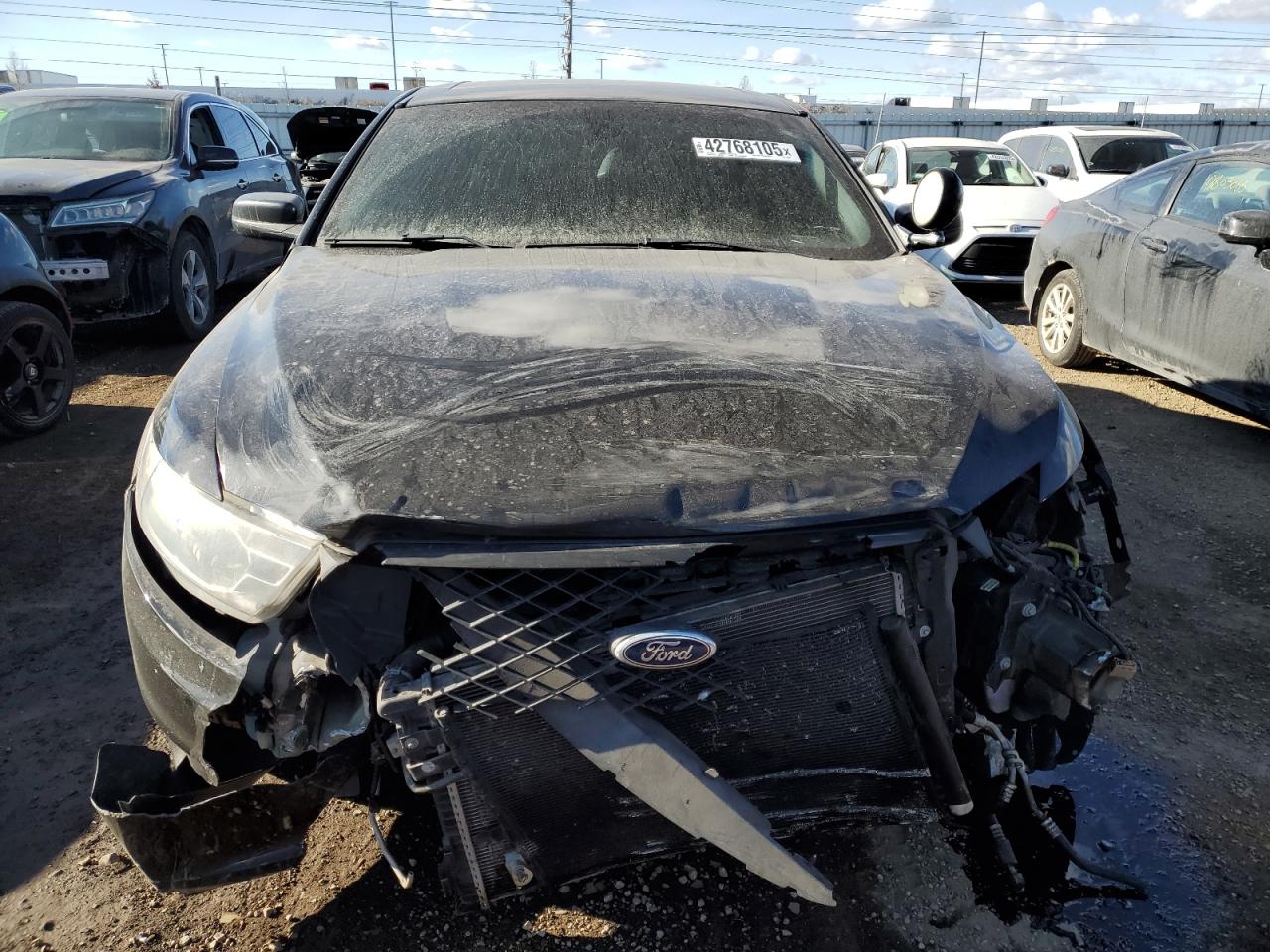 2015 Ford Taurus VIN 1FAHP2MK6FG189202 Copart auction photo, frame damage / front end damage thumbnail 5