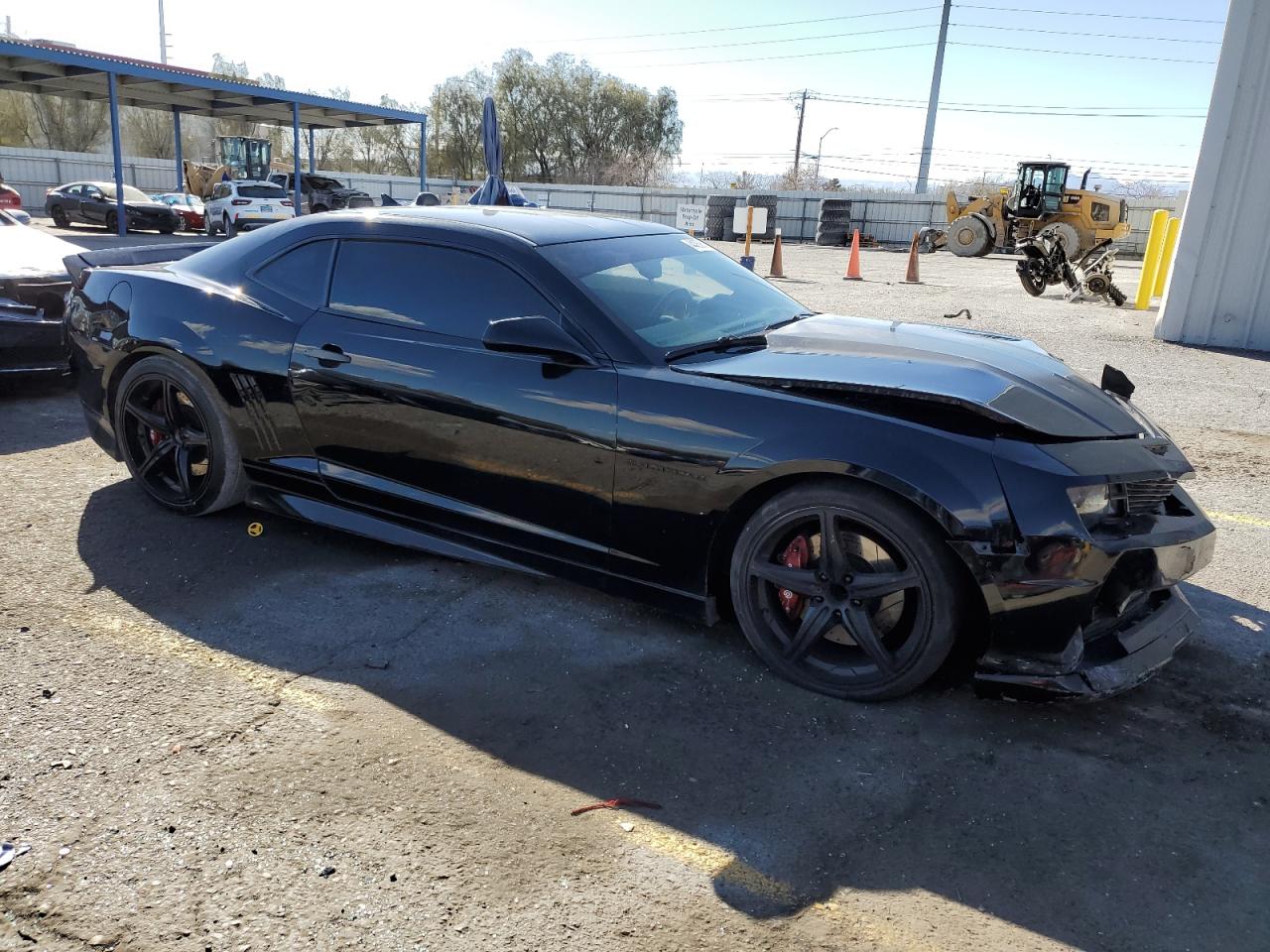 2011 Chevrolet Camaro VIN 2G1FK1EJXB9213826 Copart auction photo, front end damage thumbnail 4
