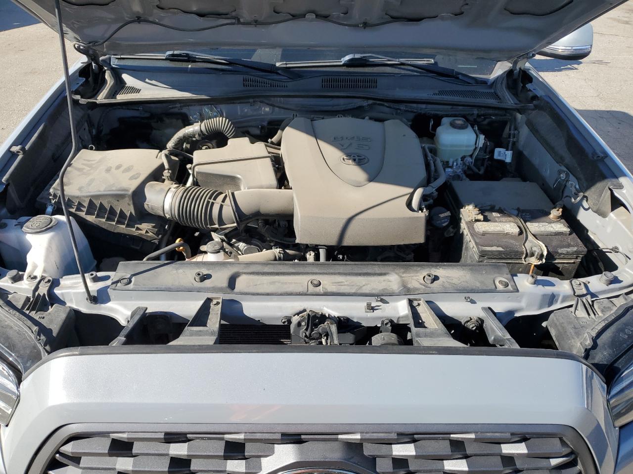 2020 Toyota Tacoma VIN 3TMCZ5AN0LM349817 Copart auction photo, rear end / side damage thumbnail 11