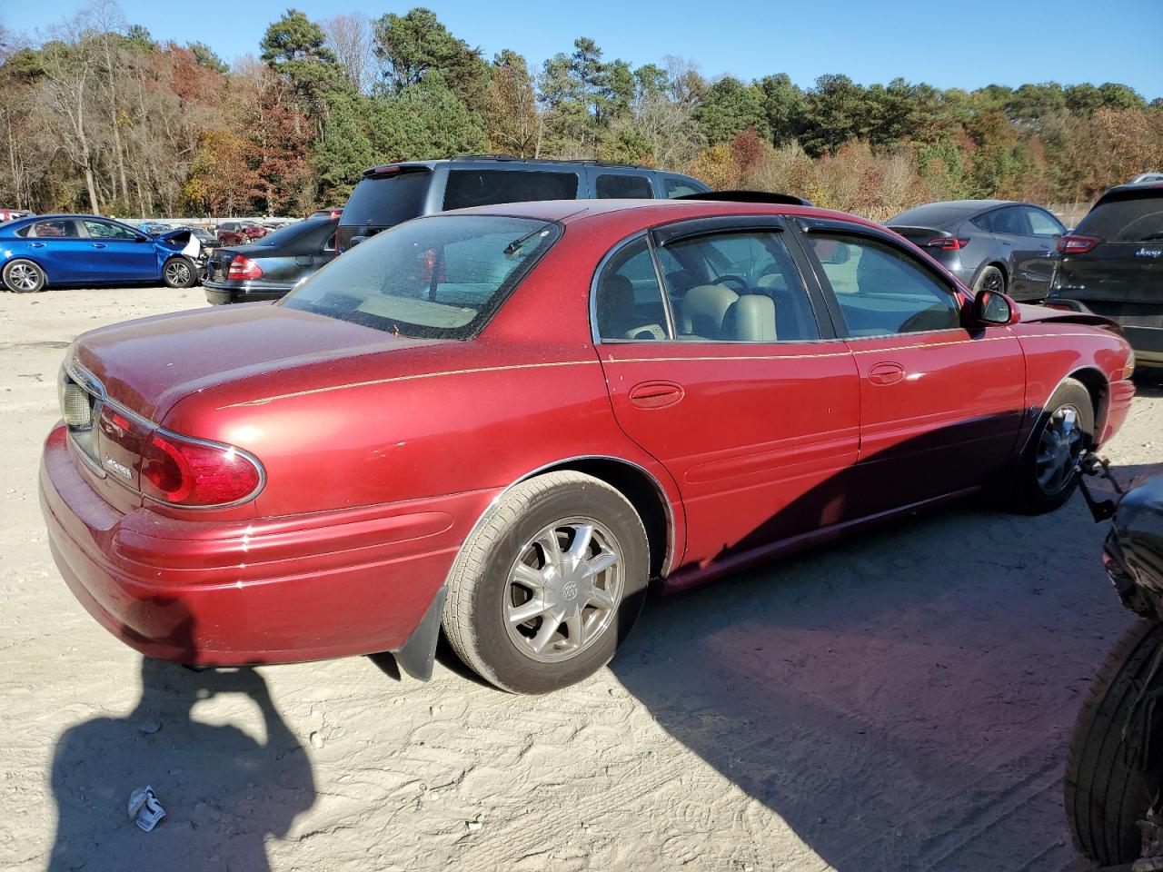 2003 Buick LeSabre VIN 1G4HR54K93U231604 Copart auction photo, front end damage thumbnail 3