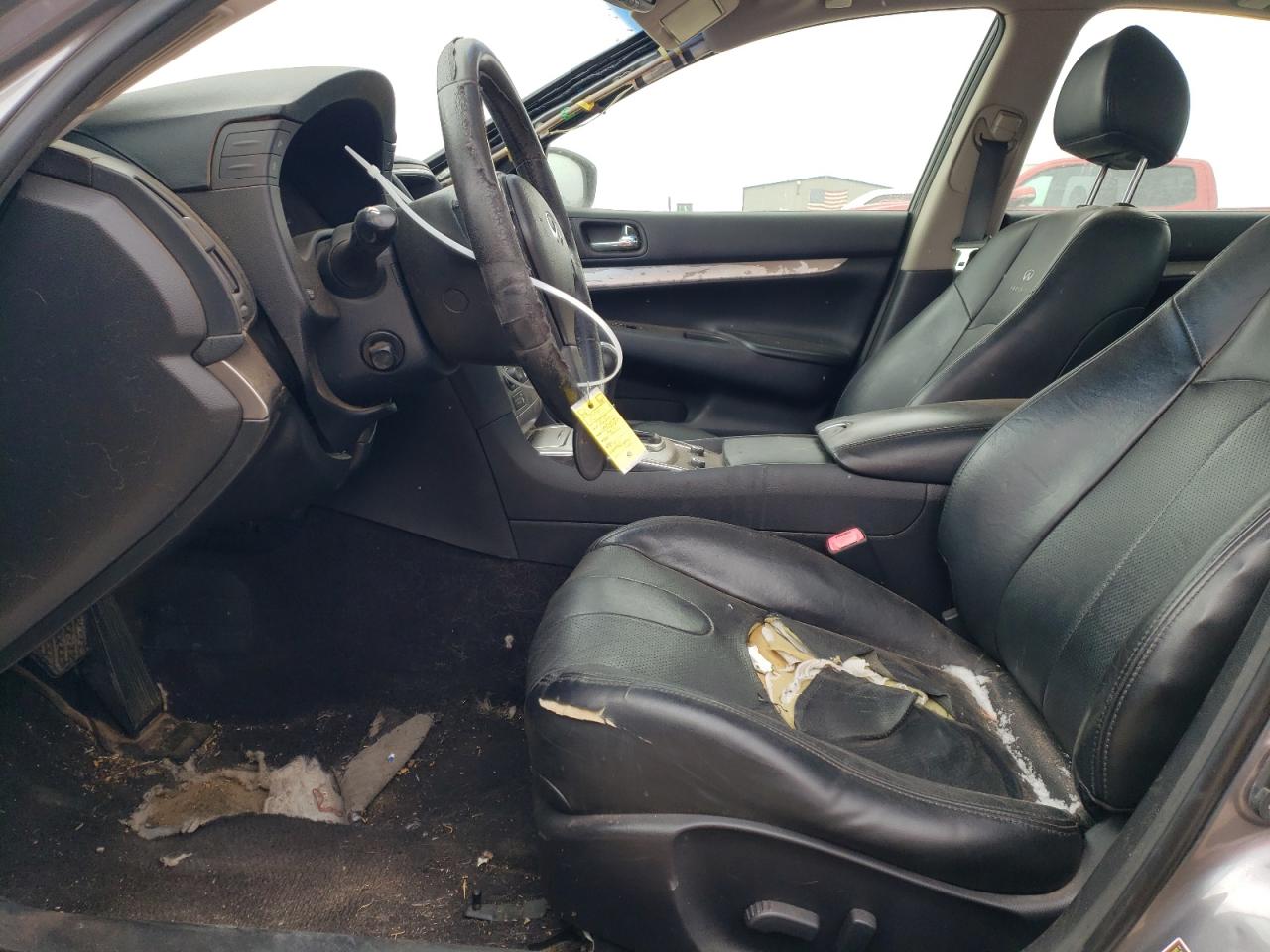 2012 Infiniti G VIN JN1CV6AP0CM623342 Copart auction photo, undercarriage damage thumbnail 7