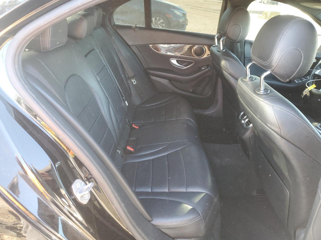 2018 Mercedes-Benz C-klasse VIN WDDWF4JB7JR410121 Copart auction photo, front end / side damage thumbnail 10