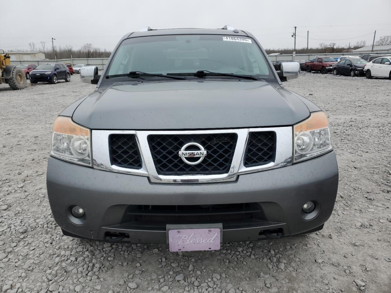 2015 Nissan Armada VIN 5N1BA0ND2FN615920 Copart auction photo, side damage thumbnail 5