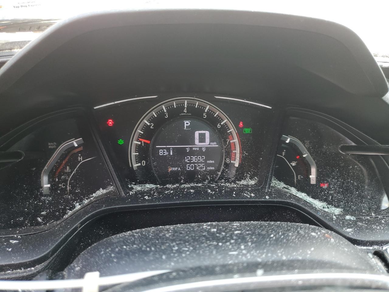 2018 Honda Civic VIN 2HGFC4B56JH301212 Copart auction photo, all over damage thumbnail 9