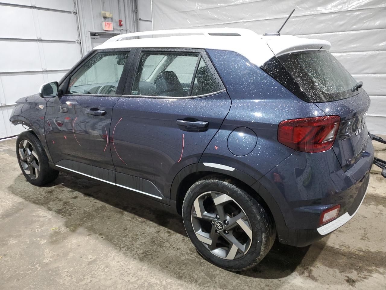 2023 Hyundai Venue VIN KMHRC8A31PU278233 Copart auction photo, front end / side damage thumbnail 2