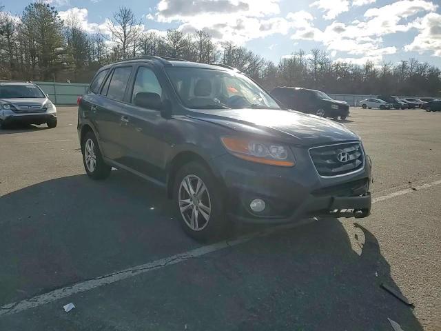 2011 Hyundai Santa Fe VIN 5XYZK3AB6BG047131 Copart auction photo, front end / side damage thumbnail 11
