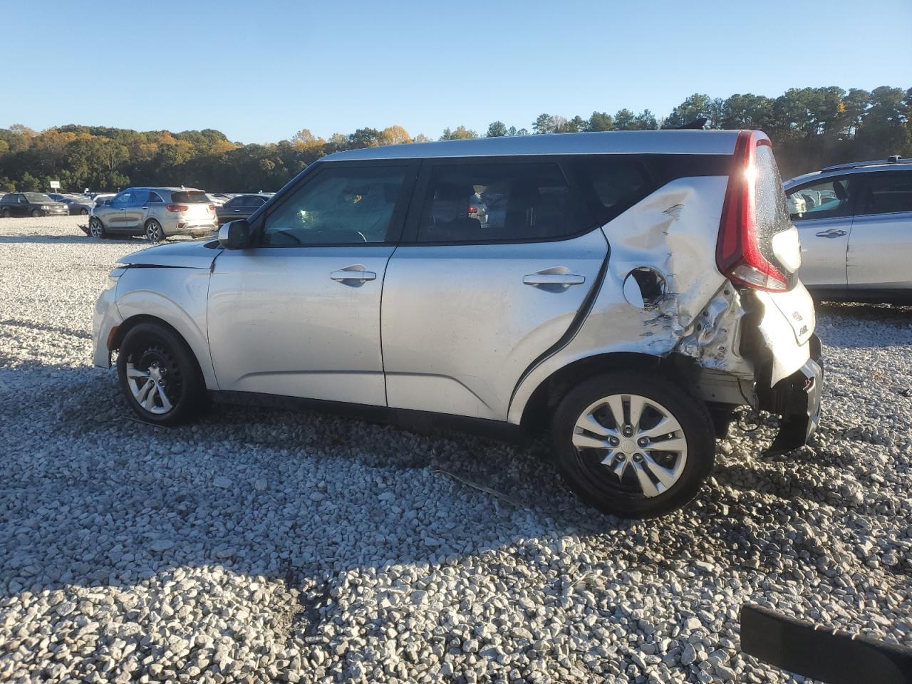 2021 KIA Soul VIN KNDJ23AU4M7780731 Copart auction photo, front end / rear end damage thumbnail 2