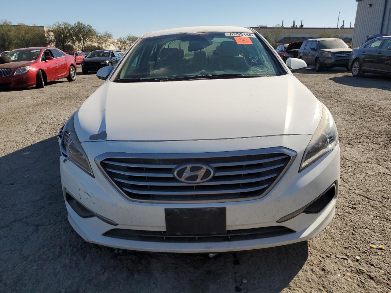 2017 Hyundai Sonata VIN 5NPE24AF0HH569360 Copart auction photo, vandalism / front end damage thumbnail 5