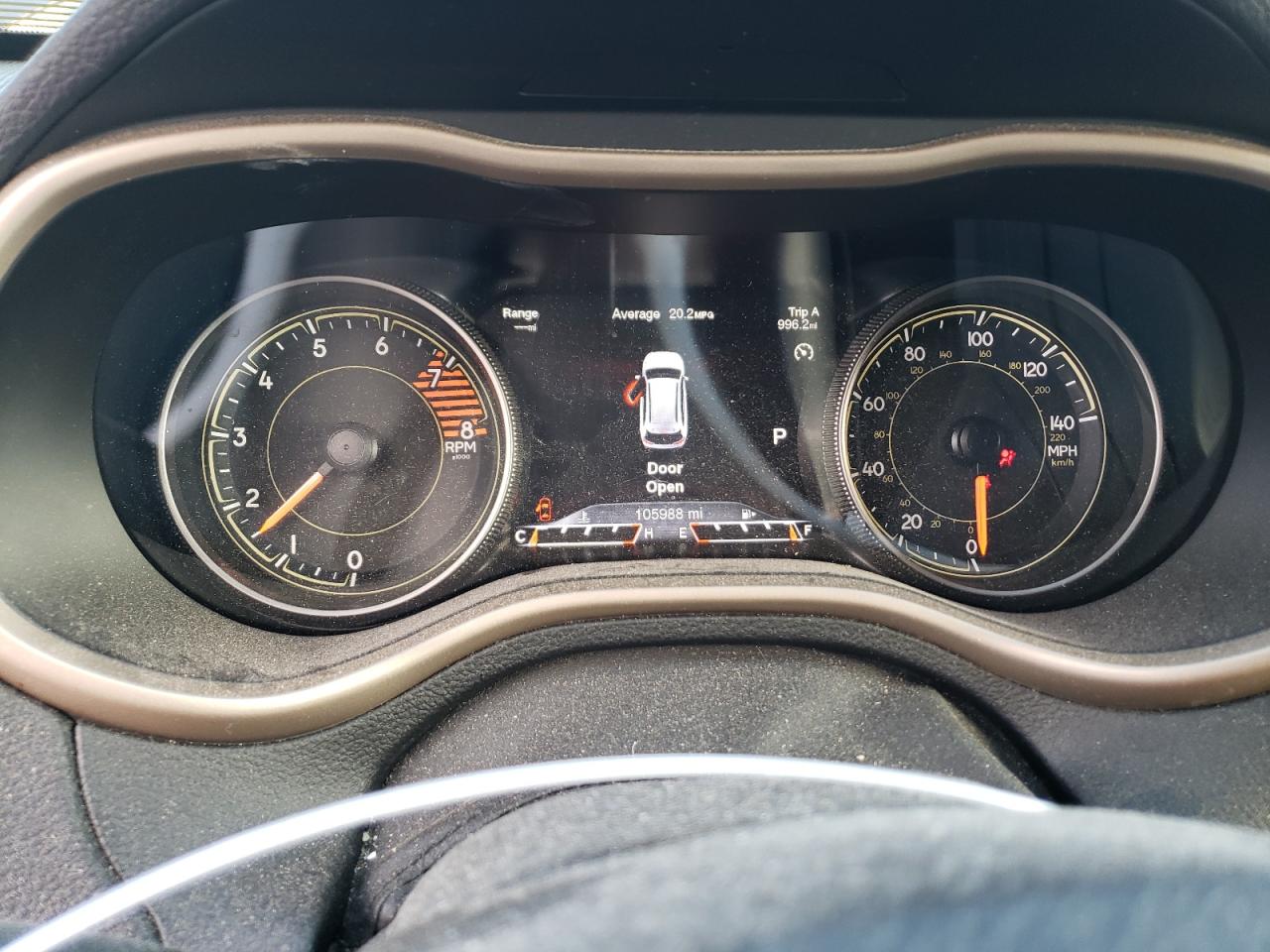 2016 Jeep Grand Cherokee VIN 1C4PJMDS0GW109483 Copart auction photo, front end / side damage thumbnail 9