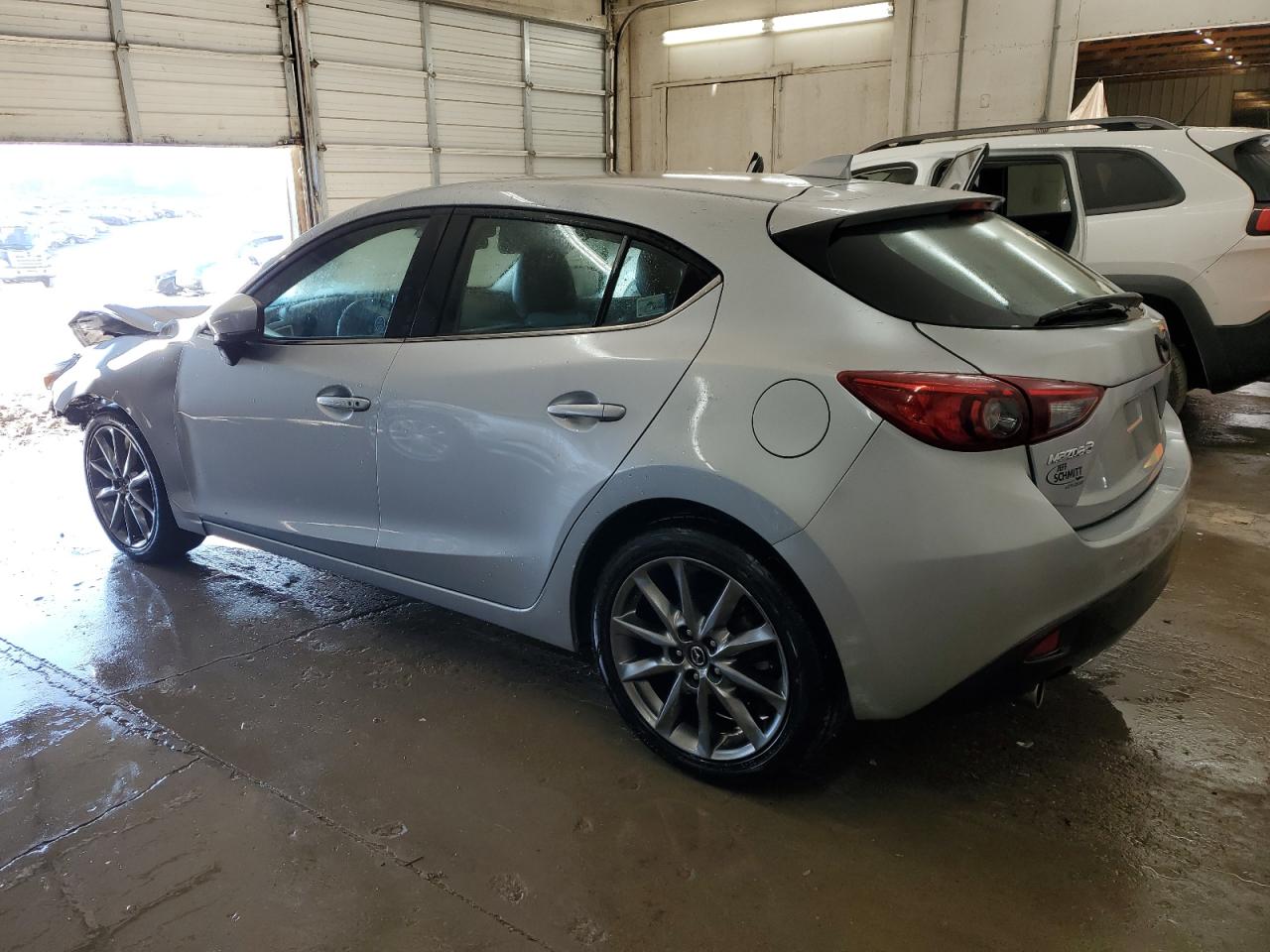 2018 Mazda 3 VIN 3MZBN1L38JM237529 Copart auction photo, front end / minor dent/scratches damage thumbnail 2