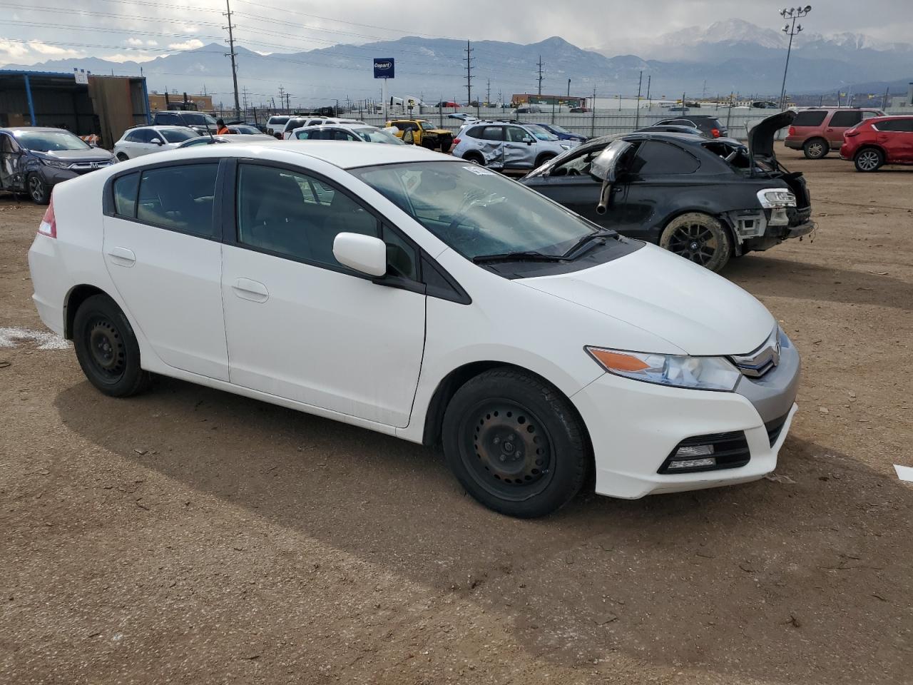 2014 Honda Insight VIN JHMZE2H30ES002232 Copart auction photo, rear end damage thumbnail 4