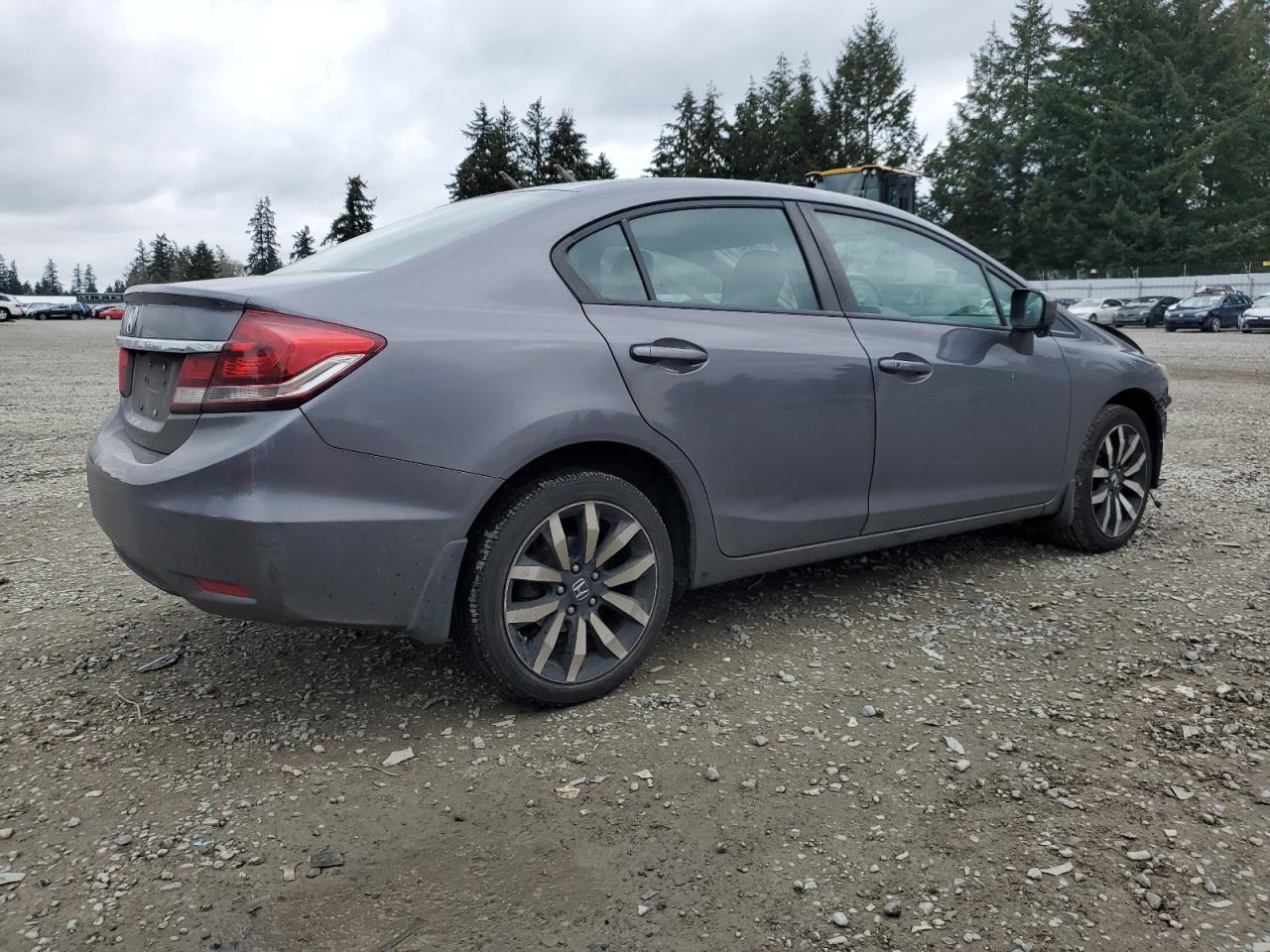 2015 Honda Civic VIN 19XFB2F90FE260324 Copart auction photo, front end damage thumbnail 3