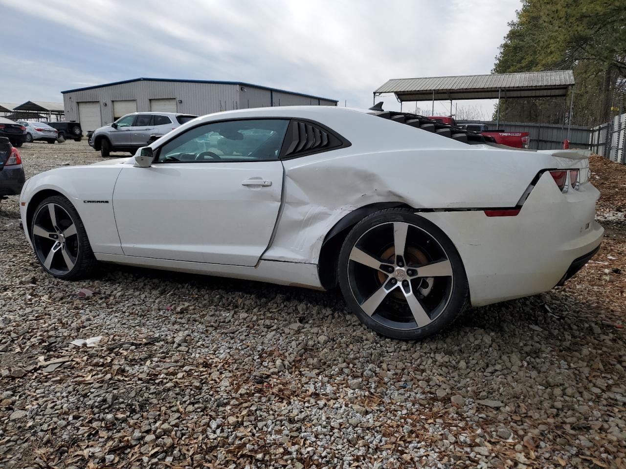 2010 Chevrolet Camaro VIN 2G1FB1EV3A9154751 Copart auction photo, side / rear end damage thumbnail 2