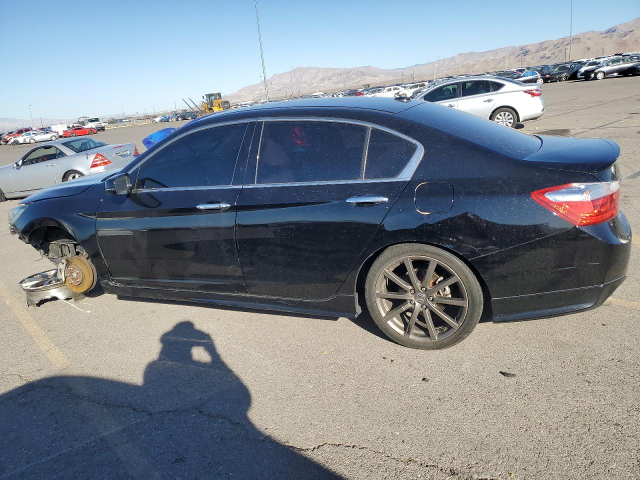 2013 Honda Accord VIN 1HGCR3F86DA020711 Copart auction photo, front end damage thumbnail 2