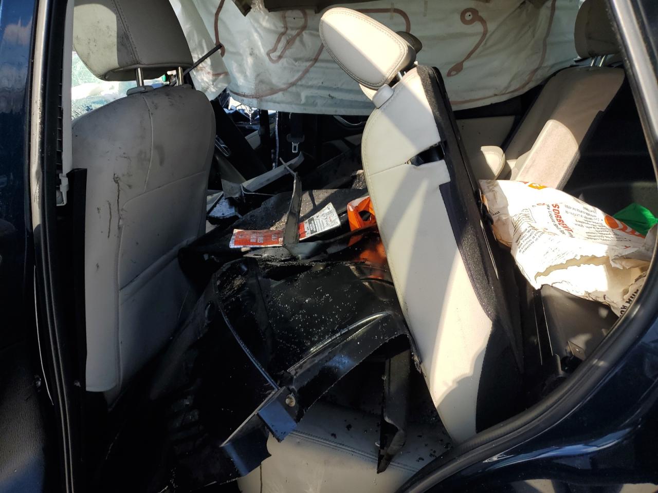2015 Mazda CX-5 VIN JM3KE4DY7F0549504 Copart auction photo, front end / side damage thumbnail 11