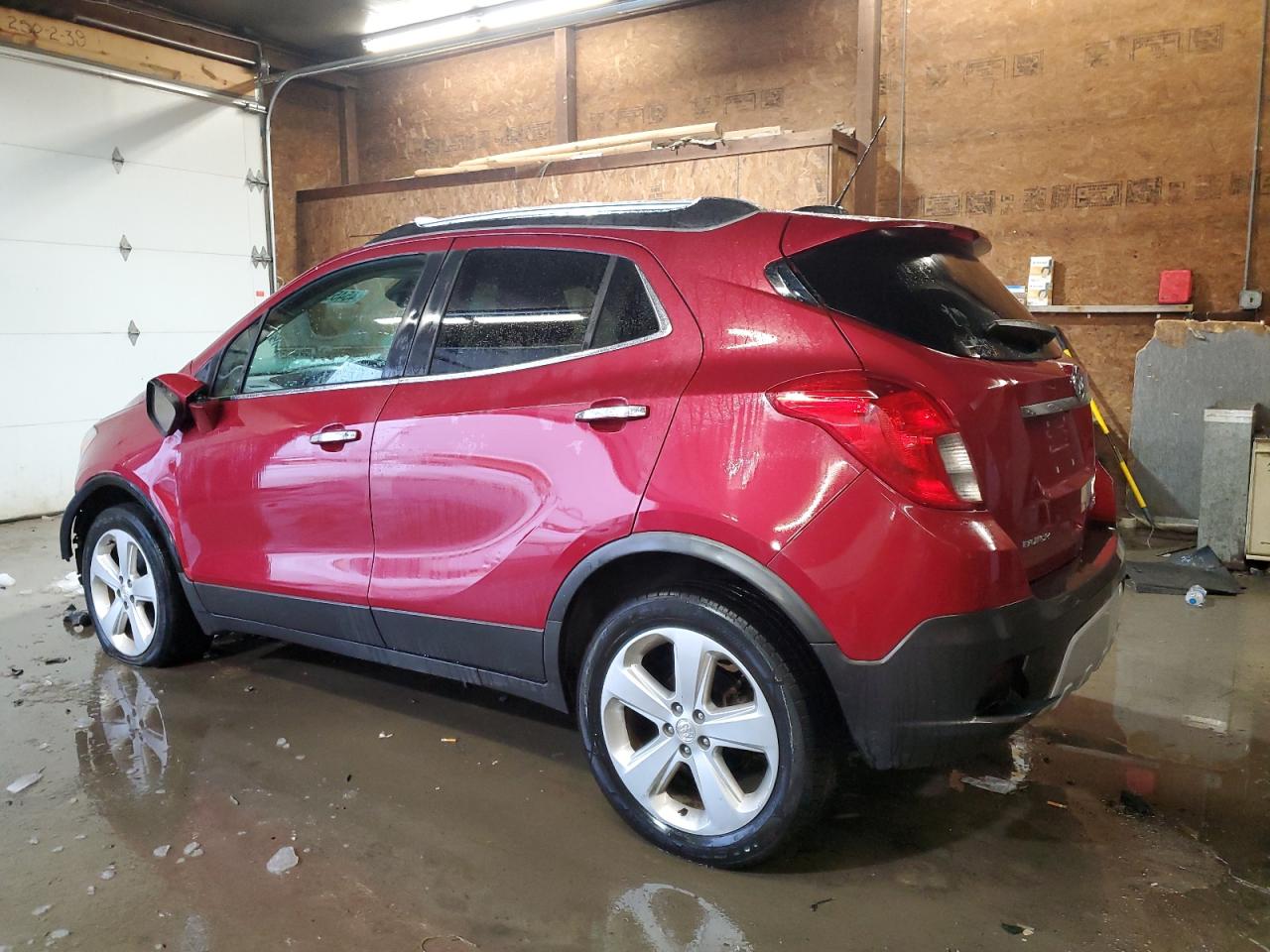 2015 Buick Encore VIN KL4CJFSB7FB039879 Copart auction photo, front end / rear end damage thumbnail 2