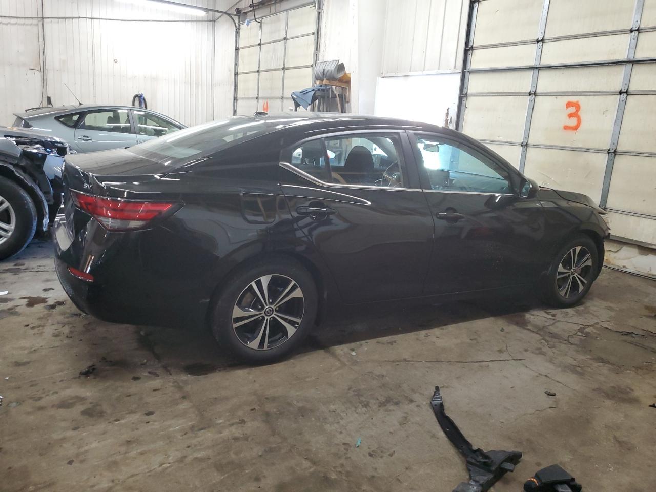 2021 Nissan Sentra VIN 3N1AB8CV3MY219604 Copart auction photo, front end damage thumbnail 3