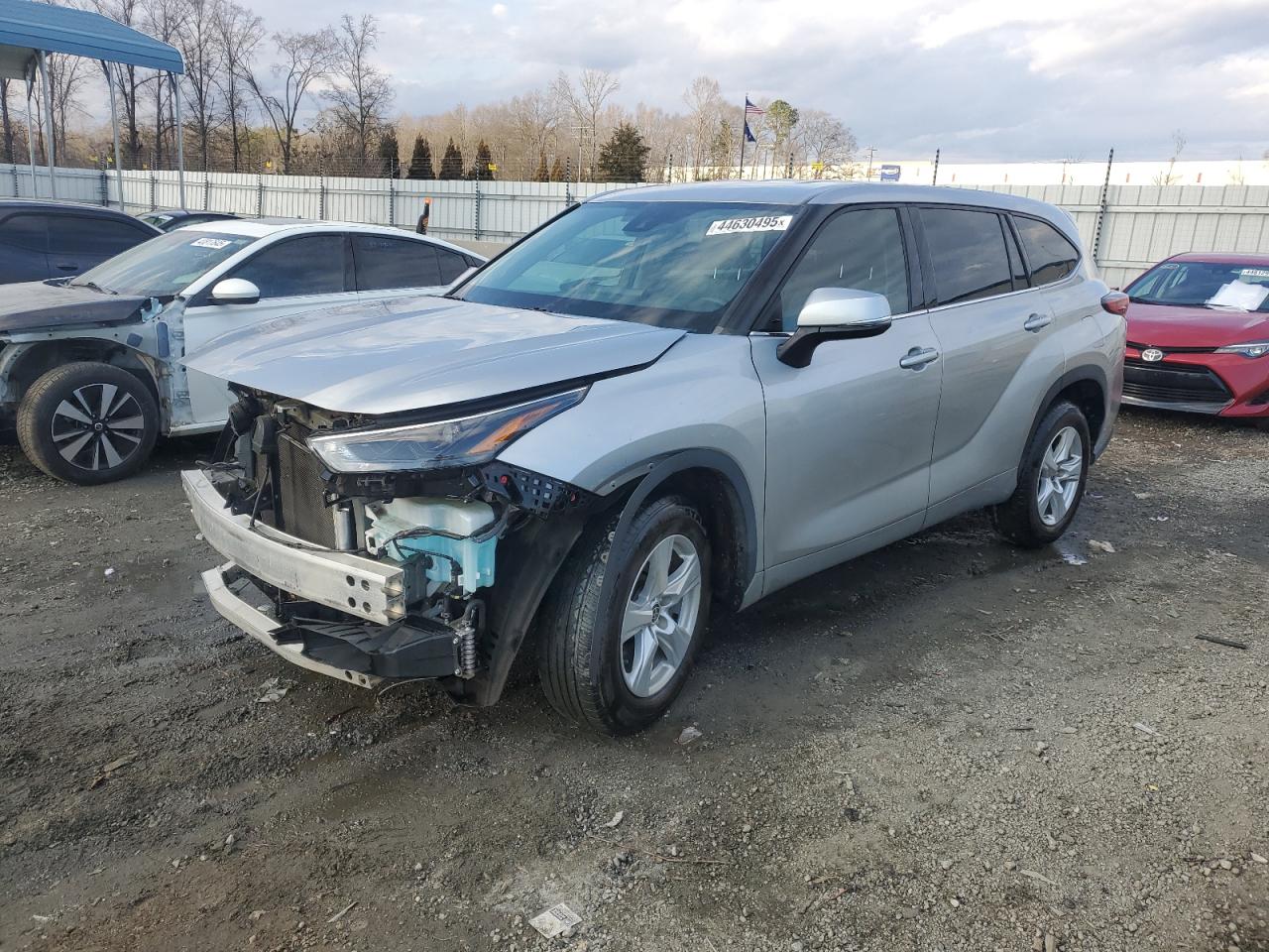 2022 Toyota Highlander VIN 5TDCZRAHXNS106665