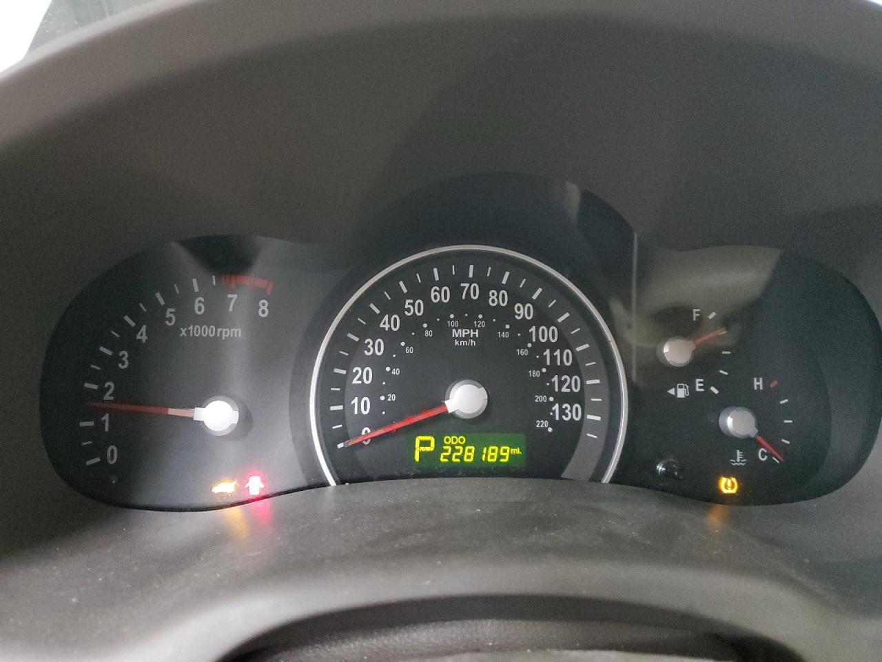 2012 KIA Sedona VIN KNDMG4C72C6429509 Copart auction photo, rear end / side damage thumbnail 9