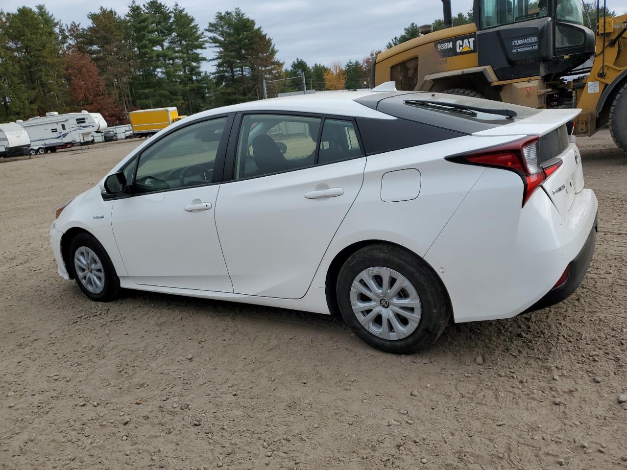 2019 Toyota Prius VIN JTDKARFU1K3087526 Copart auction photo, rear end / front end damage thumbnail 2