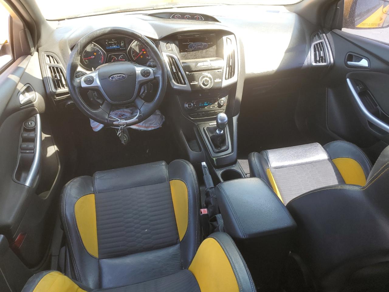 2013 Ford Focus VIN 1FADP3L91DL151576 Copart auction photo, front end / side damage thumbnail 8