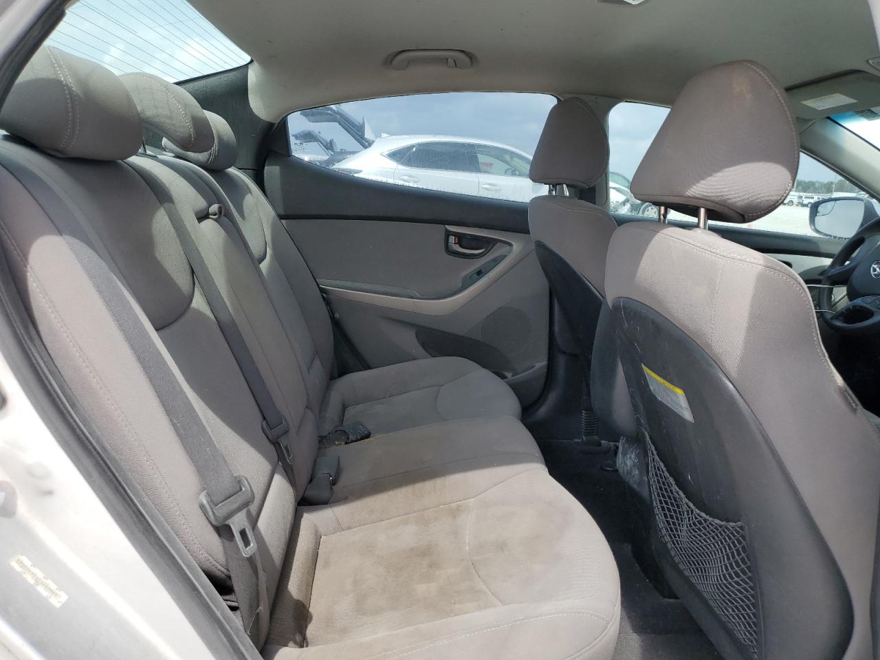 2015 Hyundai Elantra VIN KMHDH4AEXFU263945 Copart auction photo, front end damage thumbnail 10