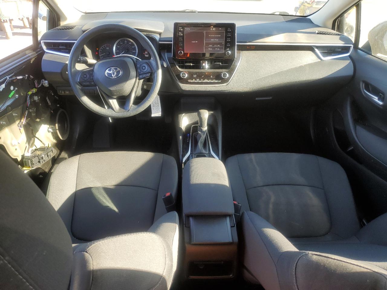 2020 Toyota Corolla VIN 5YFEPRAE3LP143048 Copart auction photo, stripped damage thumbnail 8
