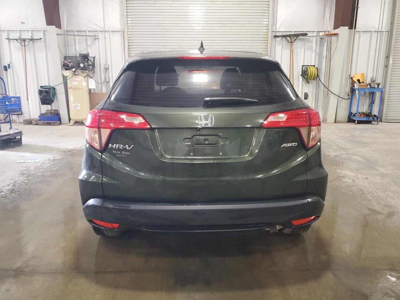 2016 Honda HR-V VIN 3CZRU6H32GM763748 Copart auction photo, front end damage thumbnail 6