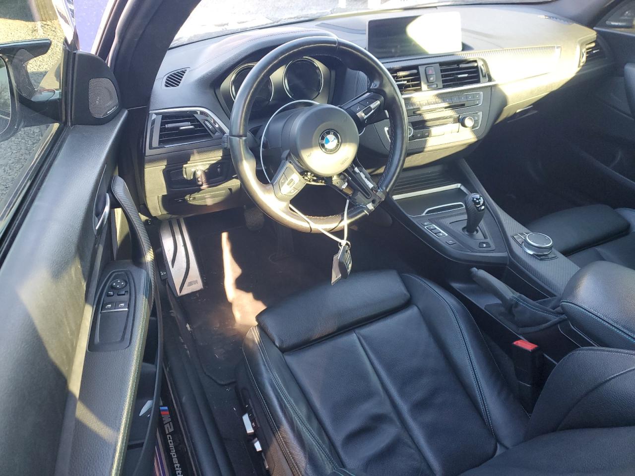 2019 BMW M2 VIN WBS2U7C56K7D52745 Copart auction photo, front end / mechanical damage thumbnail 8