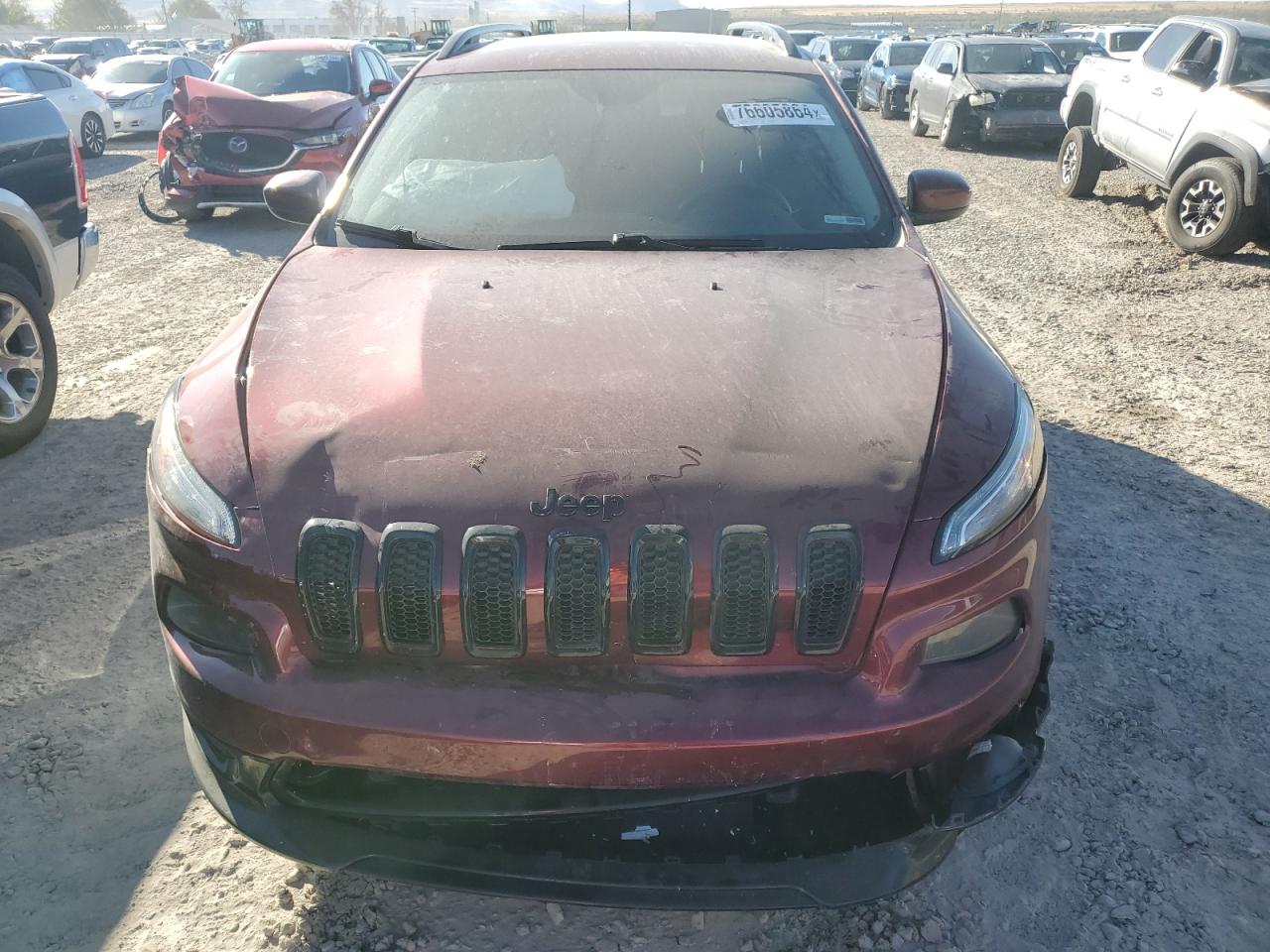 2018 Jeep Grand Cherokee VIN 1C4PJMCX5JD619148 Copart auction photo, front end damage thumbnail 5