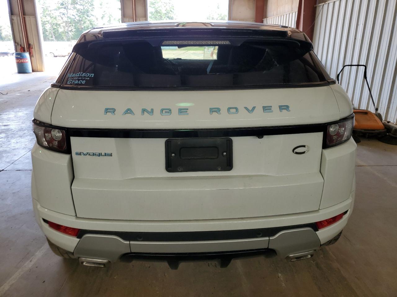 2012 Land Rover Range Rover VIN SALVT1BG3CH643826 Copart auction photo, side / top/roof damage thumbnail 6