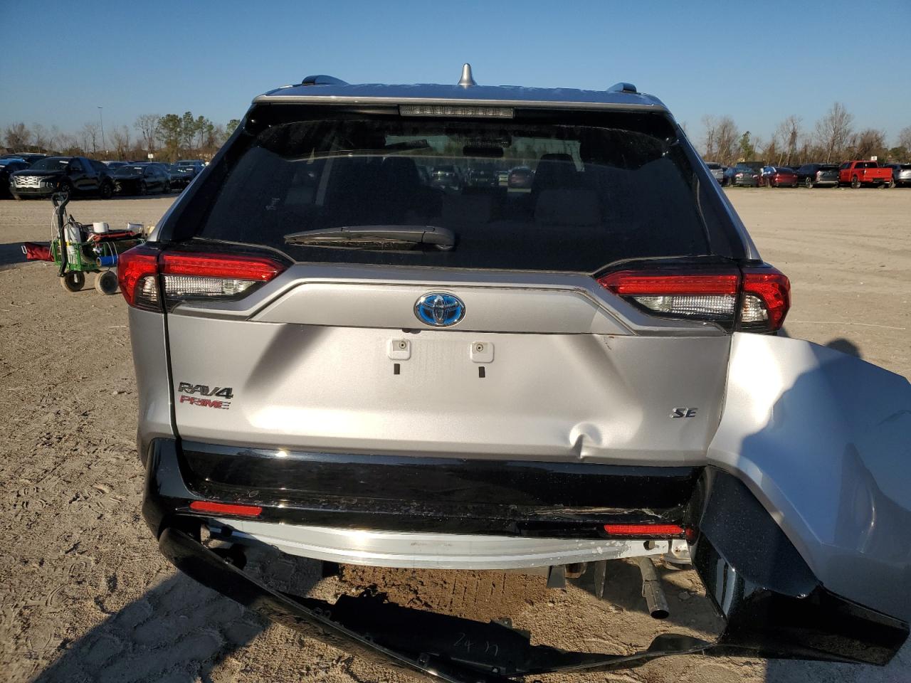 2021 Toyota RAV 4 VIN JTMAB3FV0MD066016 Copart auction photo, rear end / side damage thumbnail 6