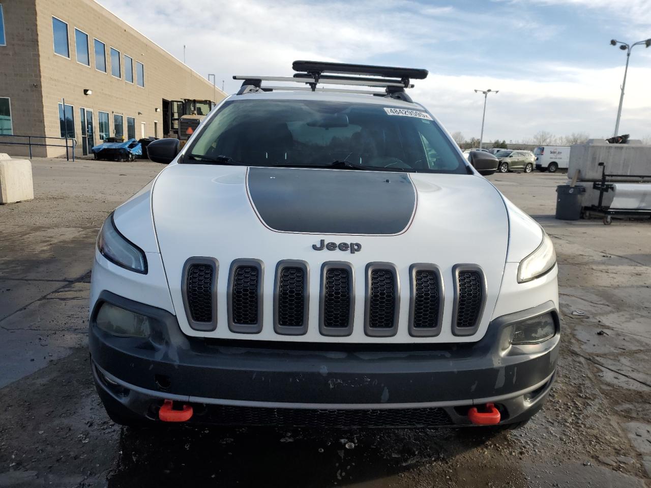 2015 Jeep Cherokee VIN 1C4PJMBS9FW718279 Copart auction photo, rear end damage thumbnail 5