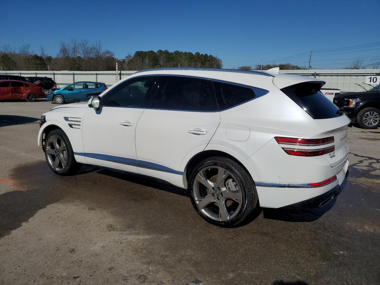 2024 Genesis Gv80 VIN KMUHBDSB4RU180475 Copart auction photo, front end damage thumbnail 2