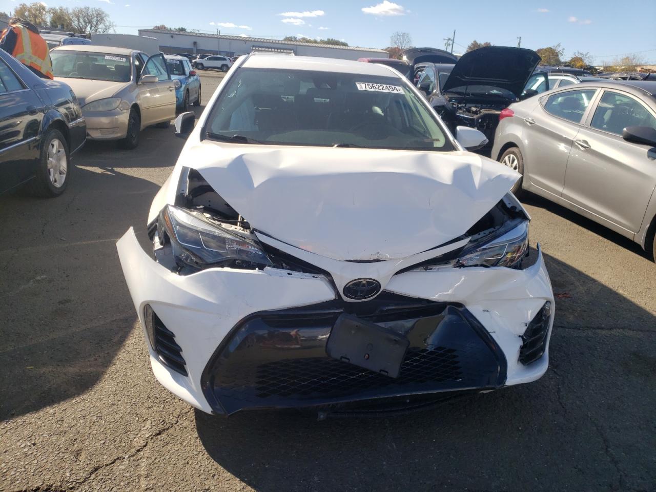 2017 Toyota Corolla VIN 2T1BURHE6HC787328 Copart auction photo, front end damage thumbnail 5