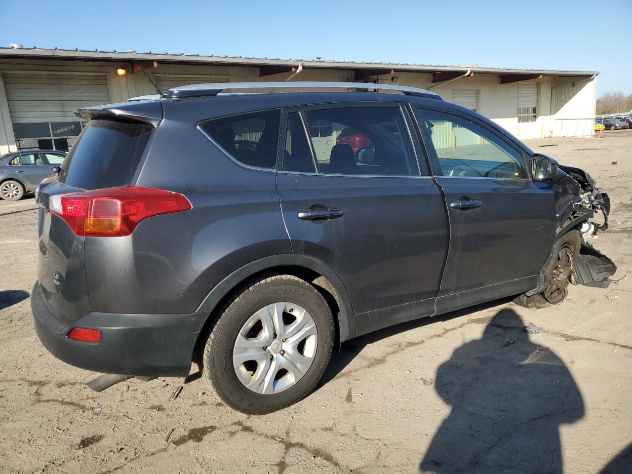 2014 Toyota RAV 4 VIN JTMBFREVXEJ009290 Copart auction photo, front end damage thumbnail 3