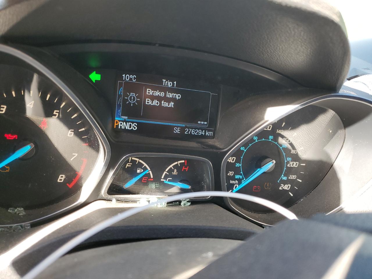 2014 Ford Escape VIN 1FMCU9GX9EUD33625 Copart auction photo, all over damage thumbnail 9