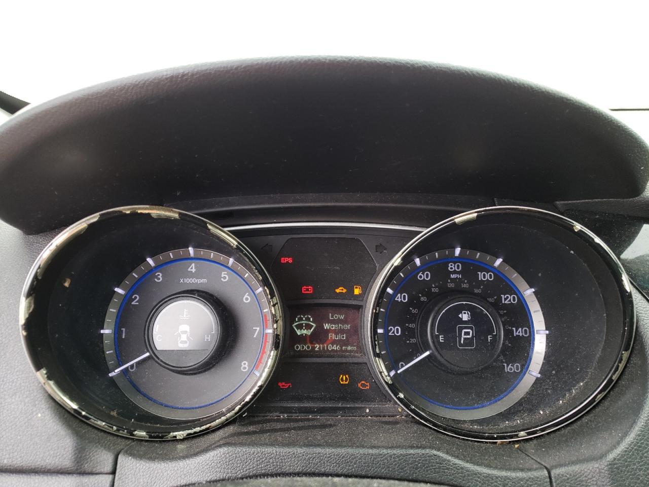 2013 Hyundai Sonata VIN 5NPEC4AB5DH655056 Copart auction photo, front end / mechanical damage thumbnail 9
