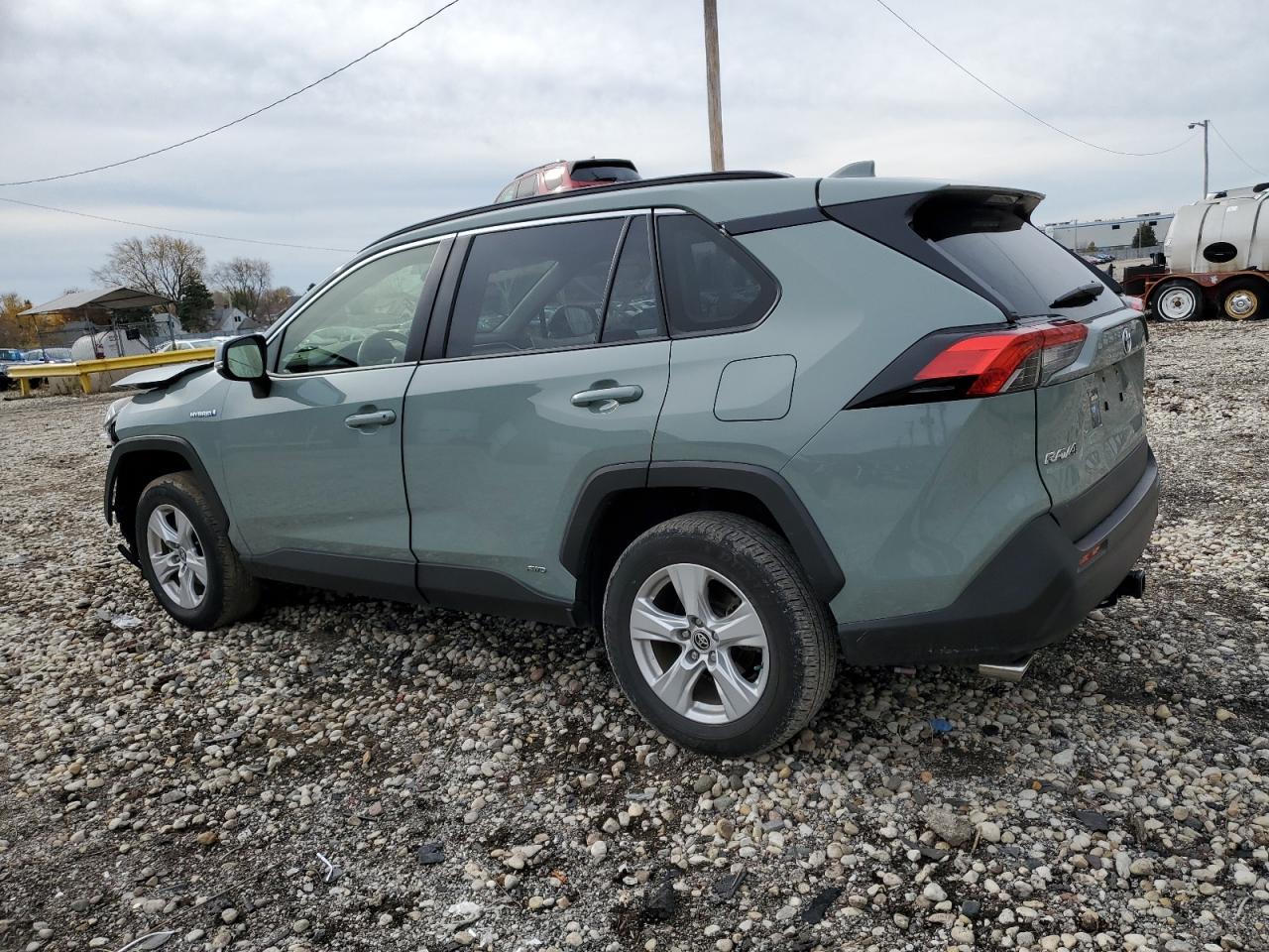 2020 Toyota RAV 4 VIN JTMRWRFV8LD070114 Copart auction photo, front end damage thumbnail 2