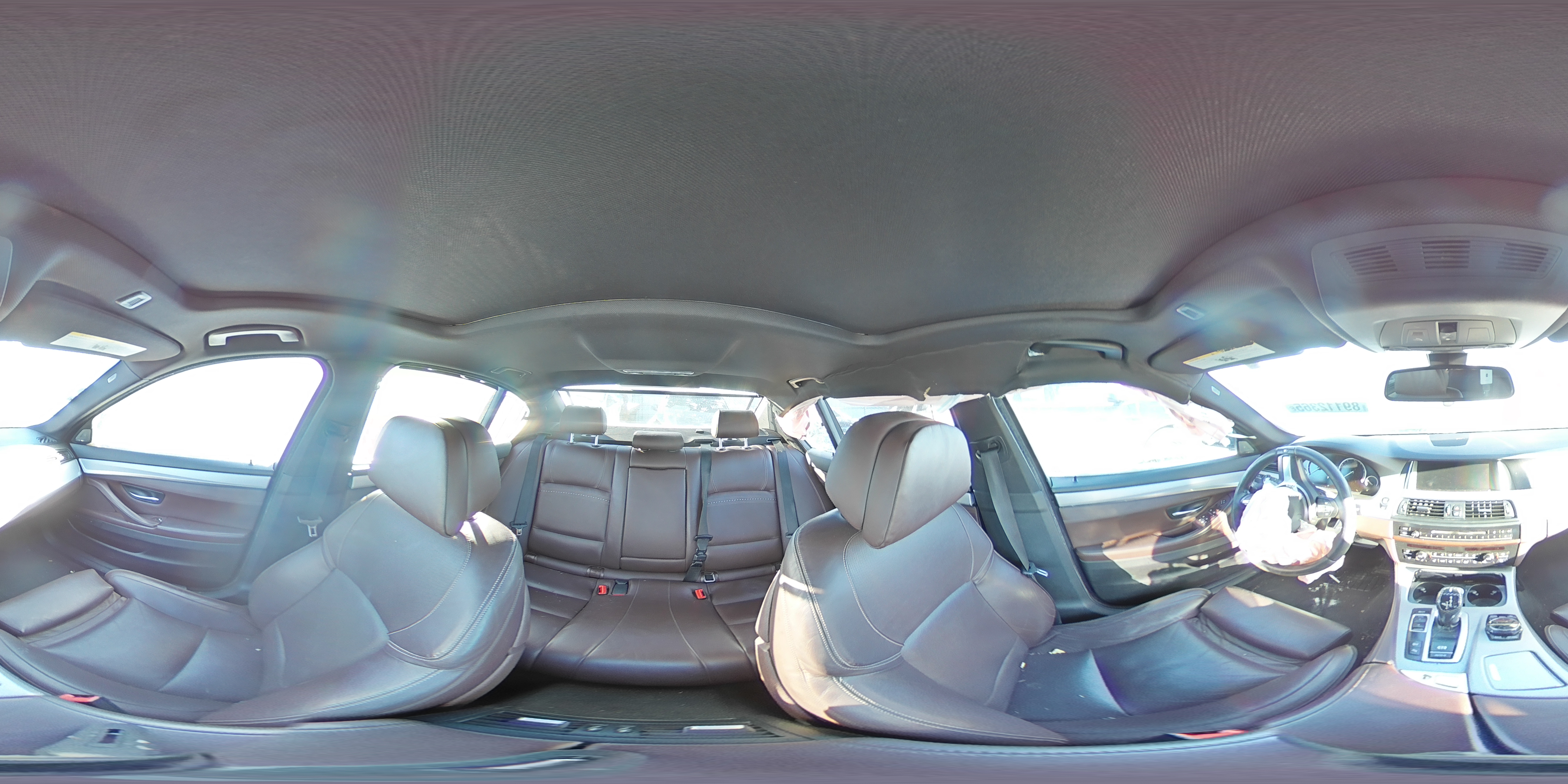 2014 BMW 5er VIN WBAKP9C50EDZ34849 Copart auction photo, front end / mechanical damage thumbnail 12