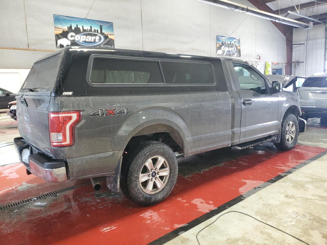 2016 Ford F-150 VIN 1FTMF1EF6GKE40886 Copart auction photo, front end damage thumbnail 3